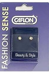 Caflon Singles Clawset Crystal April White Stainless Earring 1Pc